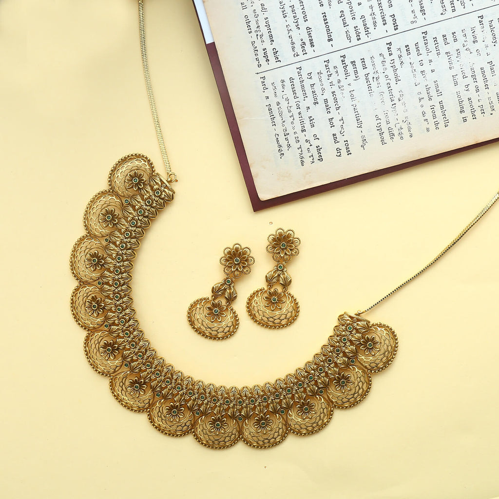 Nidra Antique Necklace Set