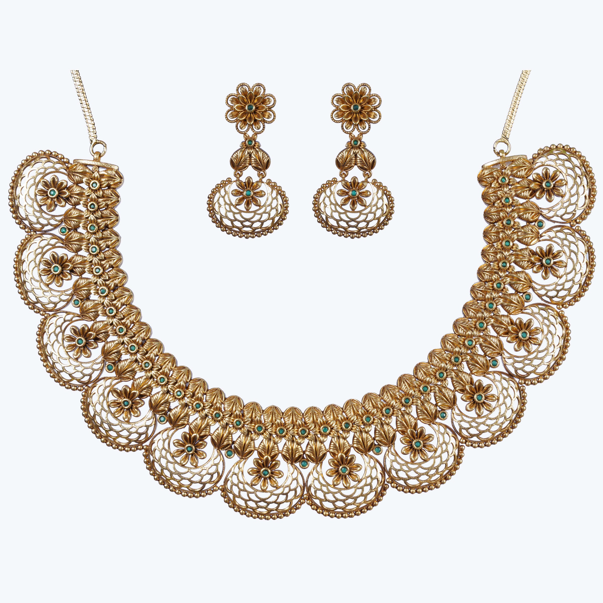 Nidra Antique Necklace Set