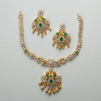 Vyanjana Antique CZ Necklace Set