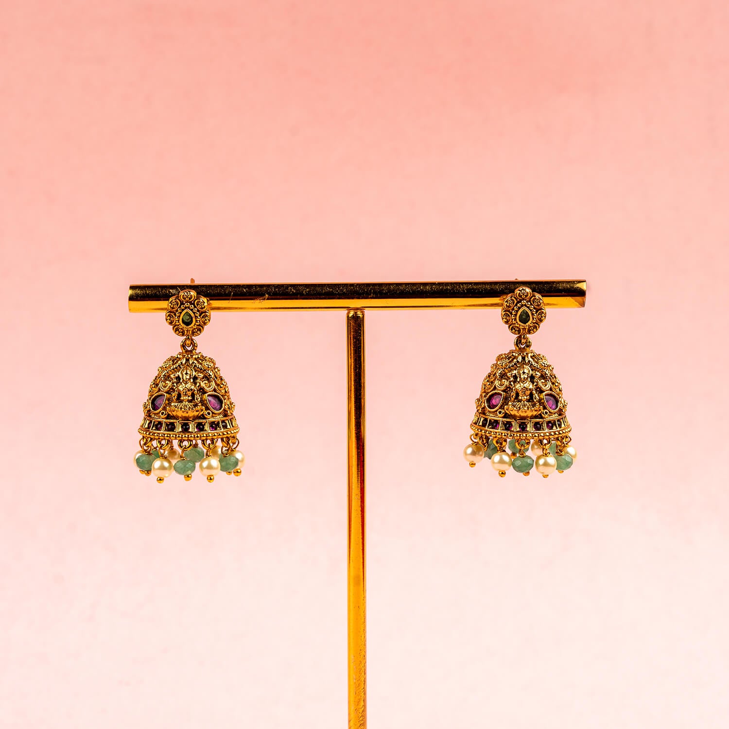 Anaya Kempu Antique Necklace Set