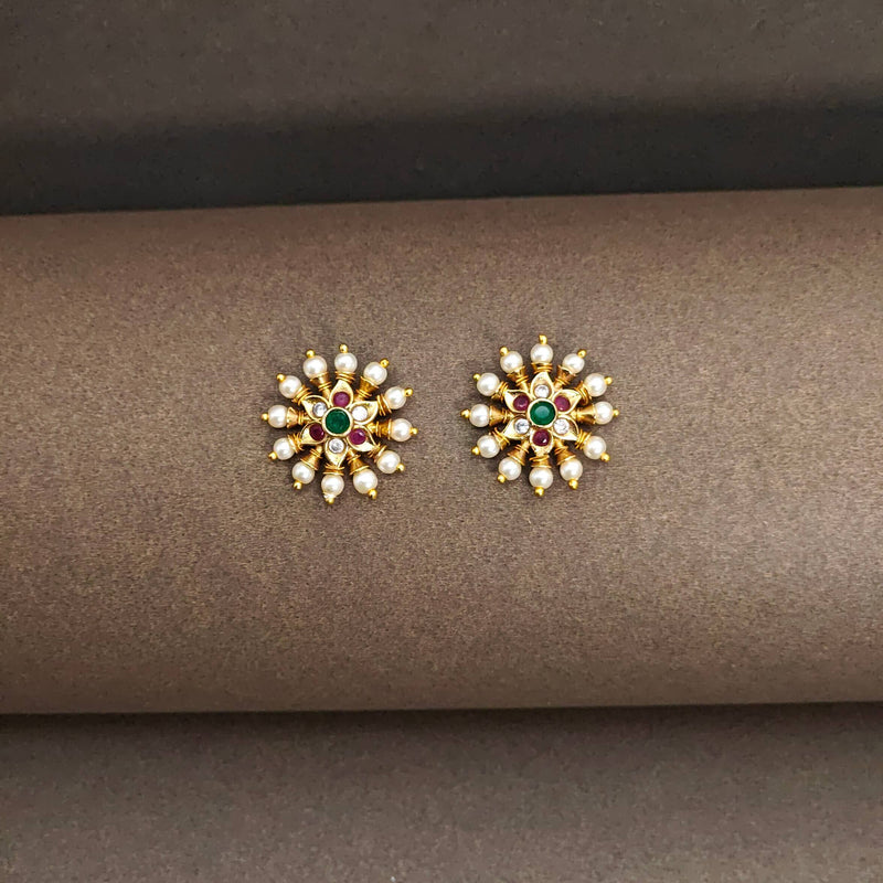 Yadya Antique Stud Earrings