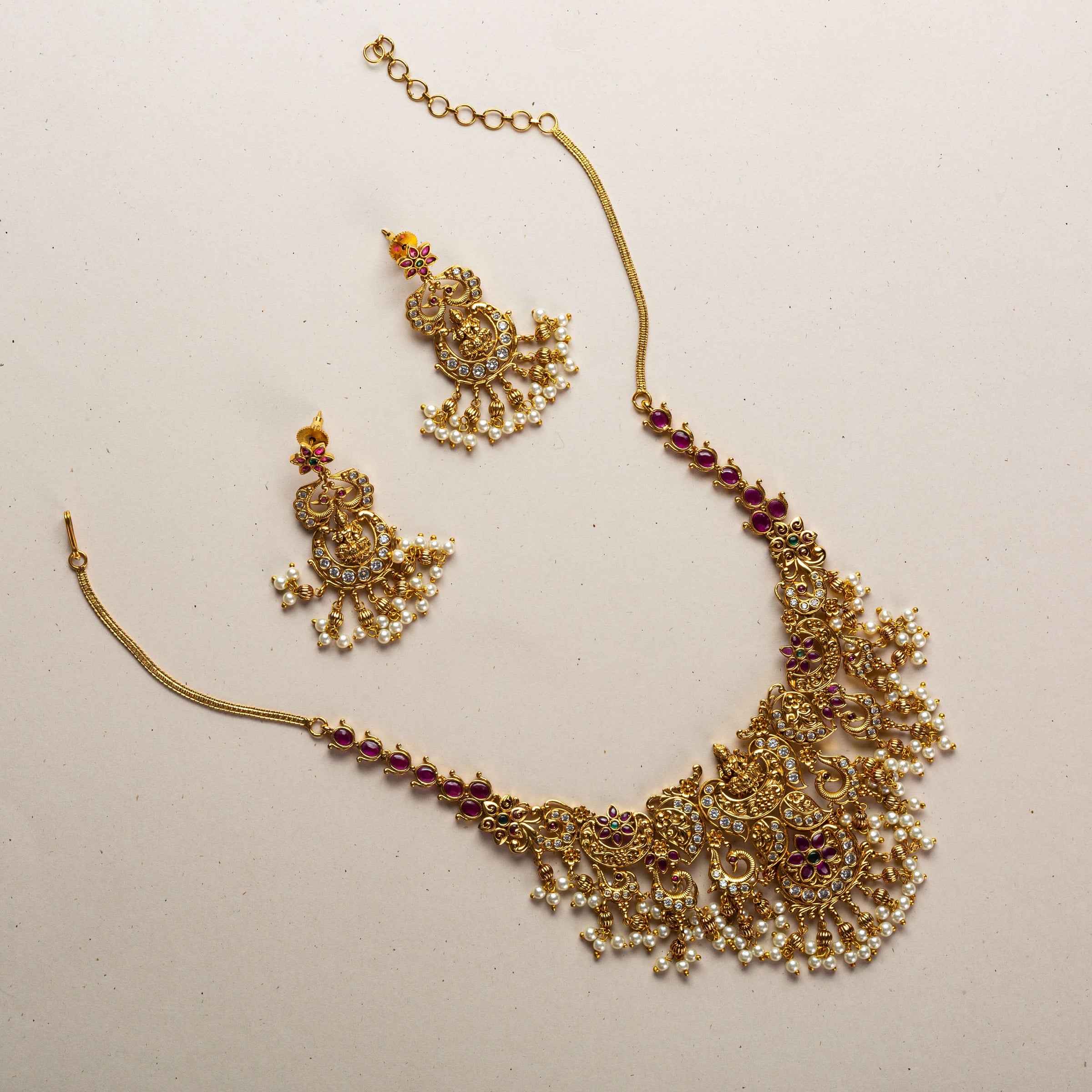 Bhavna Antique Necklace Set