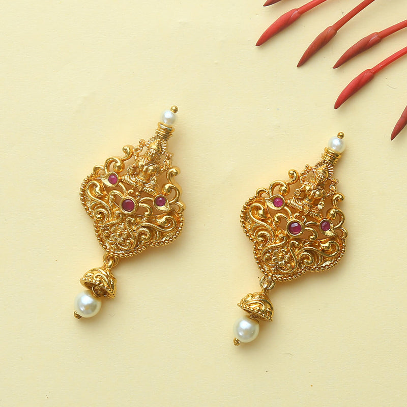 Vinaya Gold Plated Necklace Set