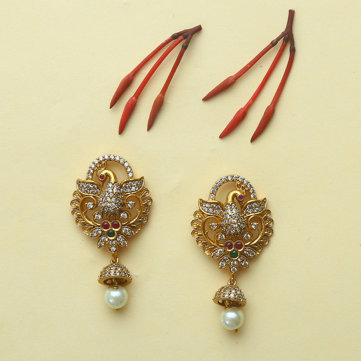 Raksha Antique Necklace Set