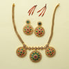 Pushti Gold Plated Necklace Set