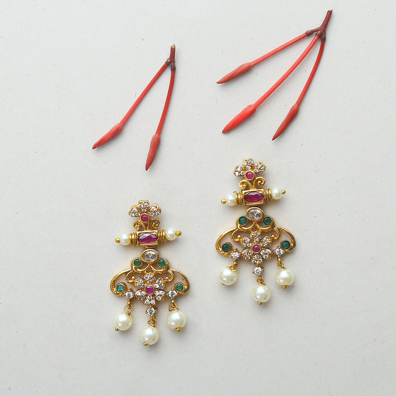 Ekta Antique Necklace Set