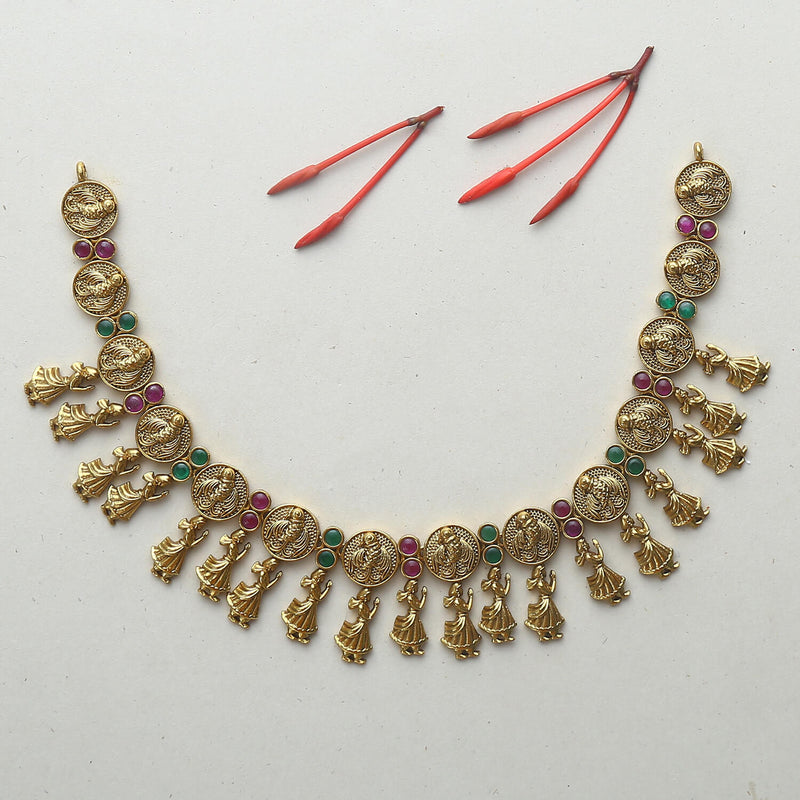 linni Antique Necklace Set