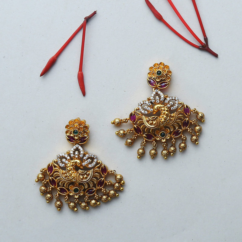 Jhalak Antique Necklace Set