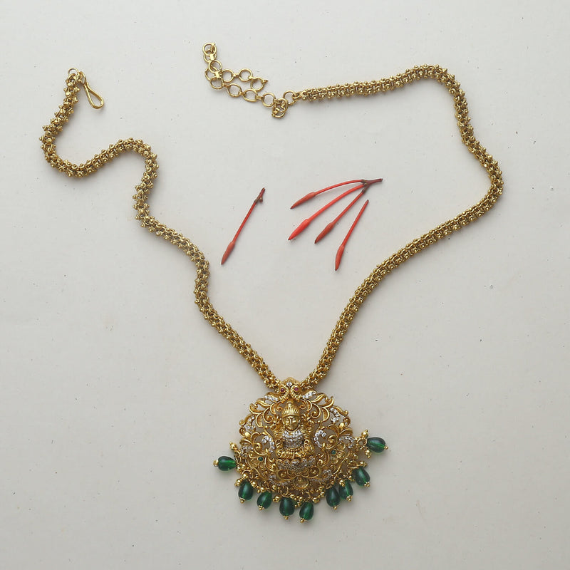 Ikshita  Antique Pendant Set