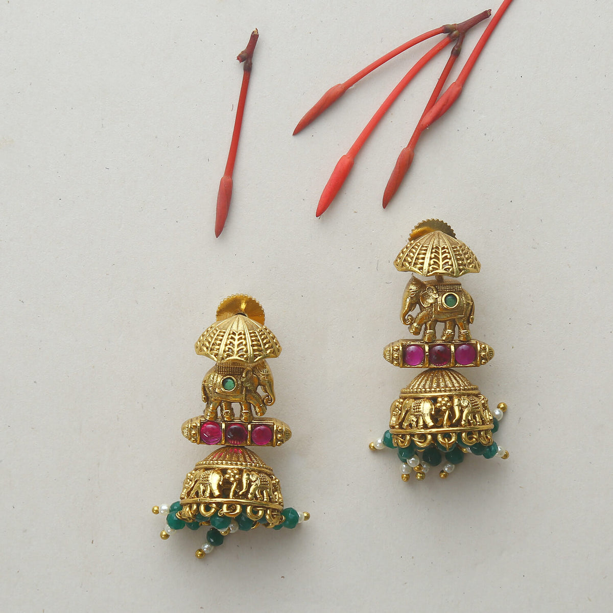 Lekha  Antique Pendant Set