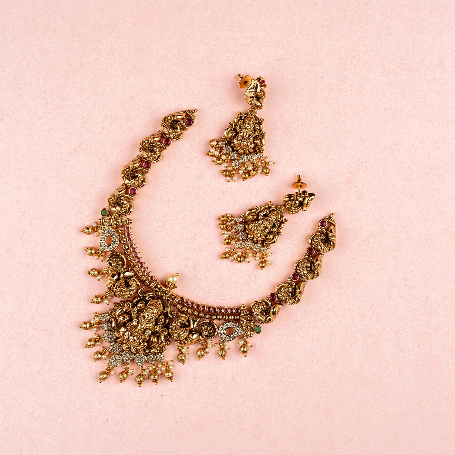 Saira Antique Necklace Set