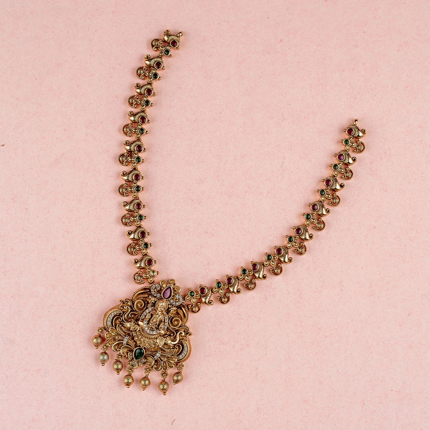 Samika Antique Long Necklace Set