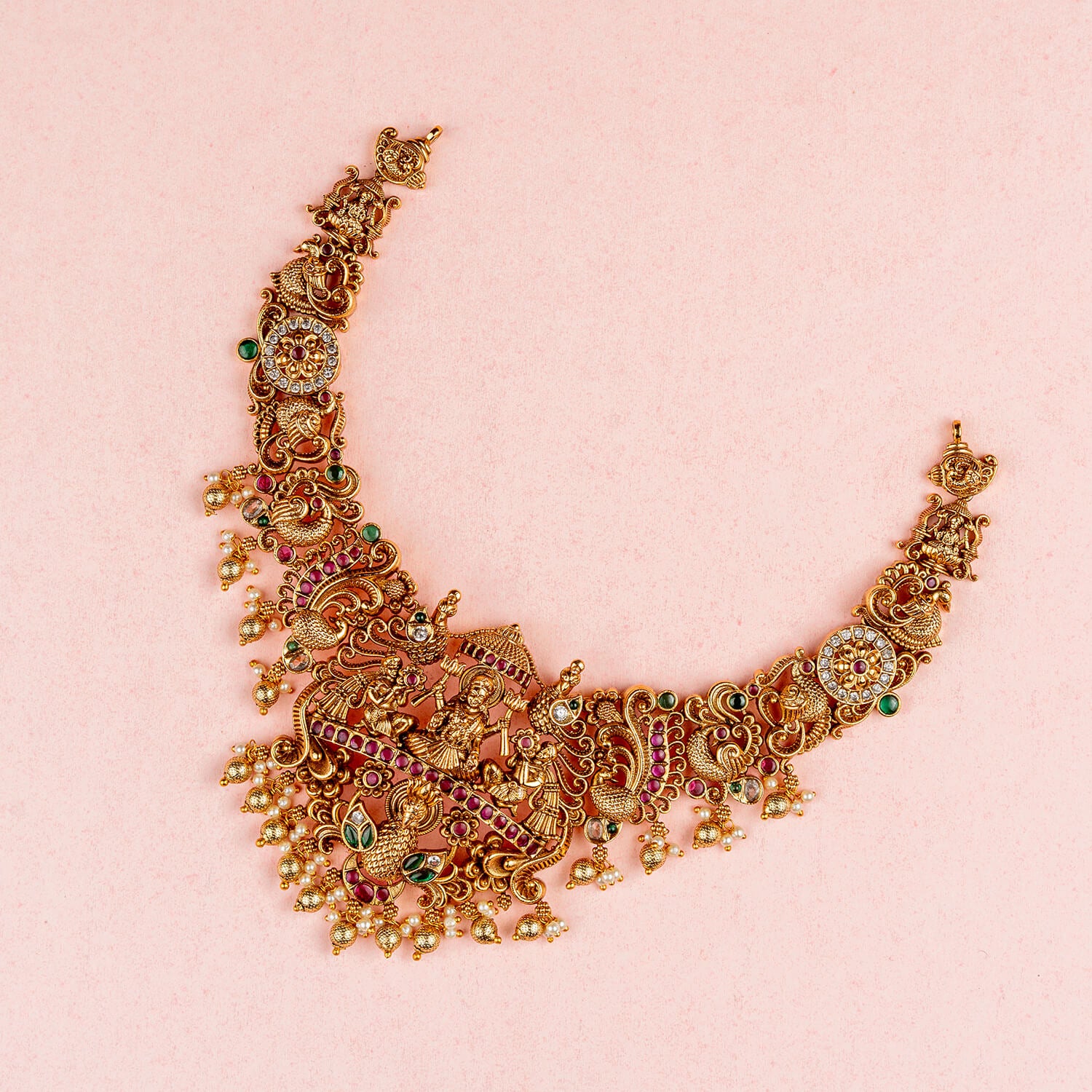 Alora Antique Necklace Set