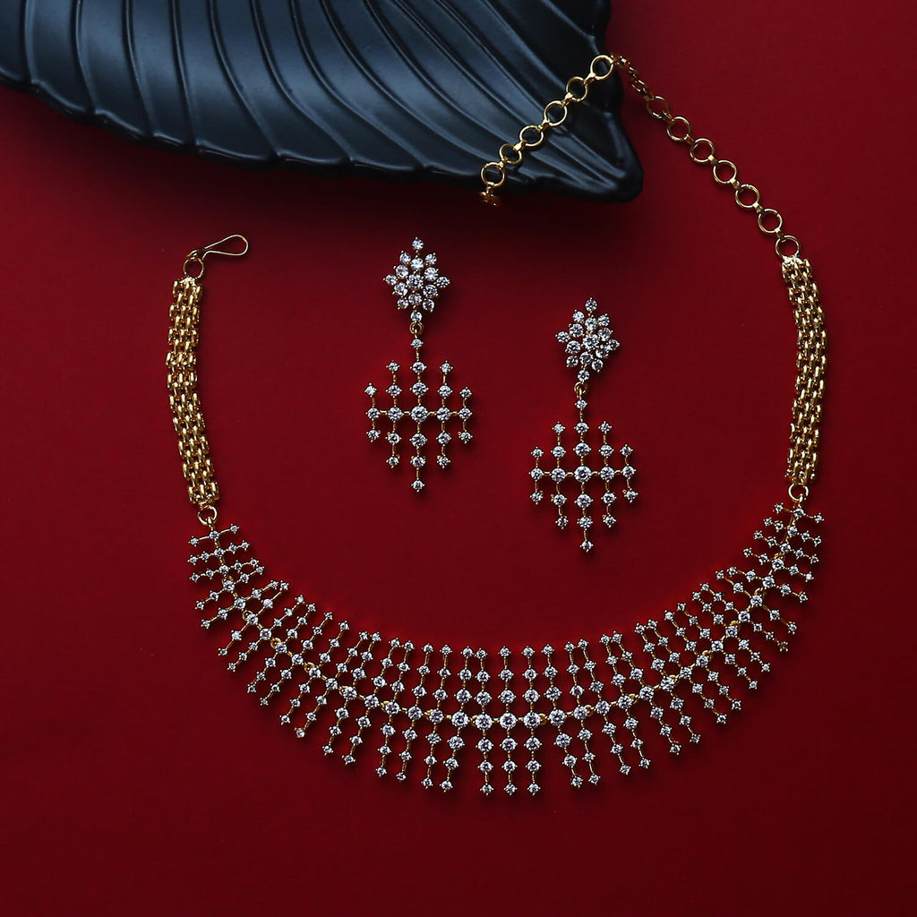 Mitali Premium CZ Choker Set