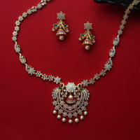 Amrita Premium CZ Long Necklace Set