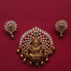 Goddess Premium  Lakshmi  Antique Pendant Set