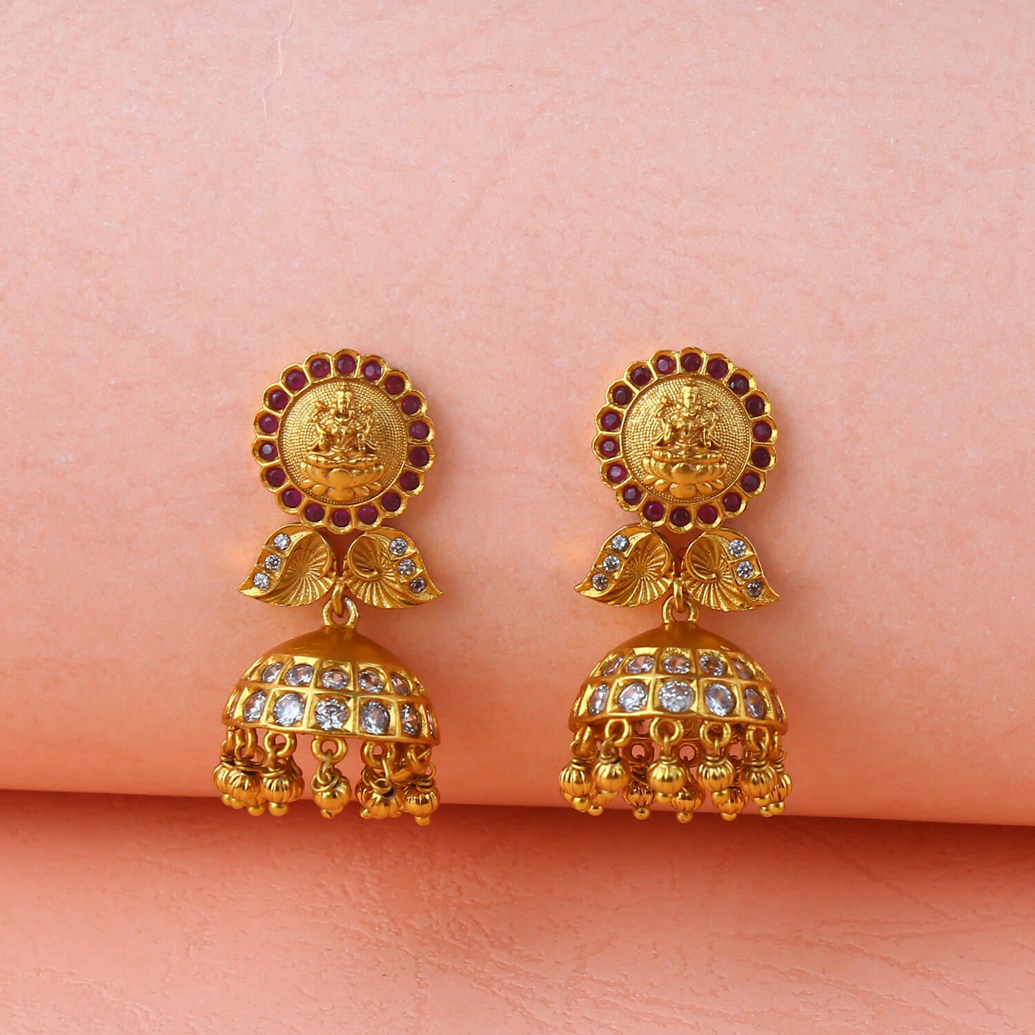 Kutty Antique Jhumka Earrings