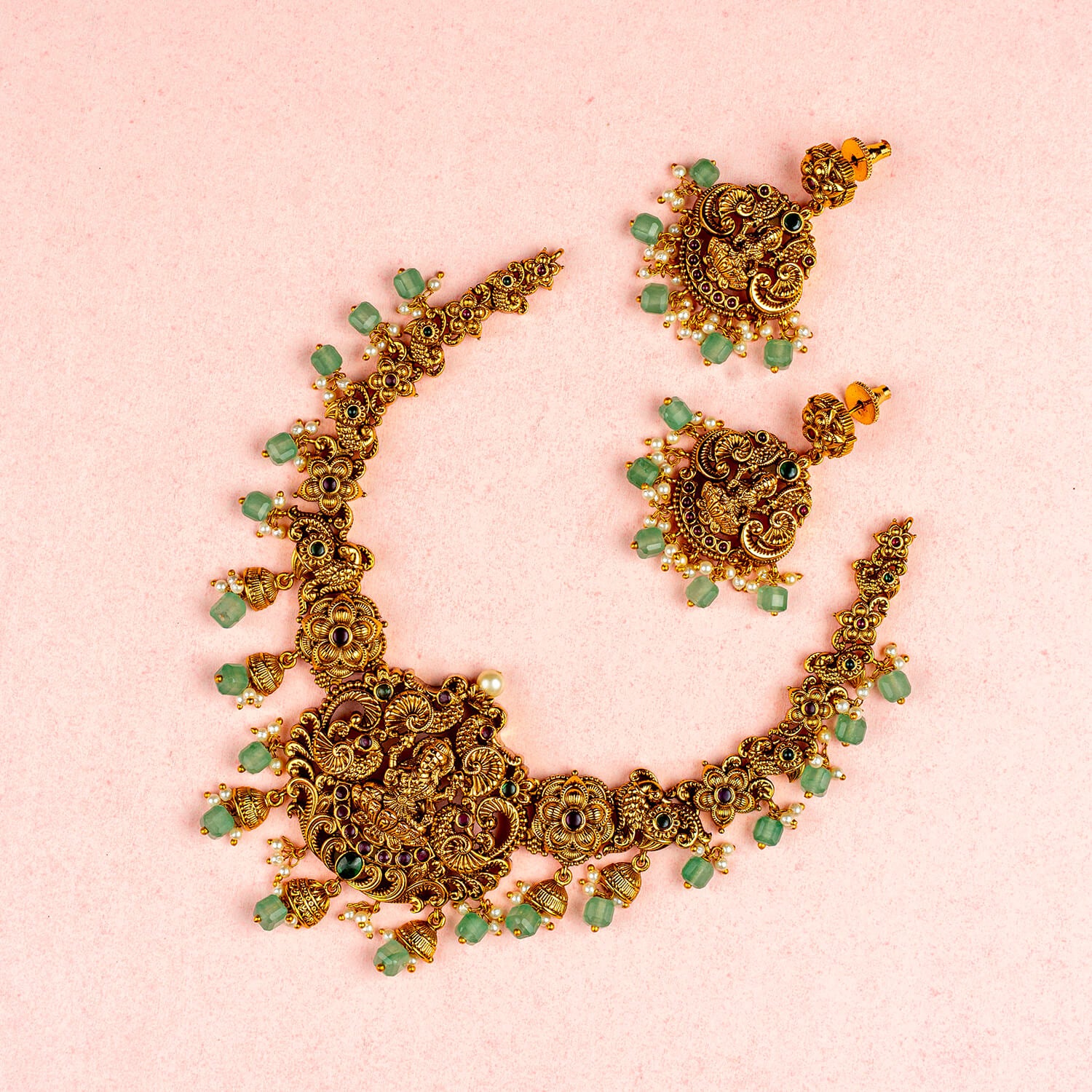 Anika Antique Necklace Set