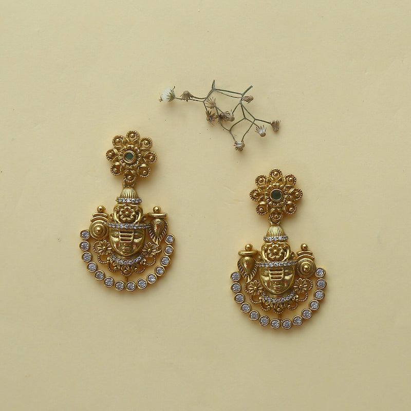 Amber Premium Antique Earrings