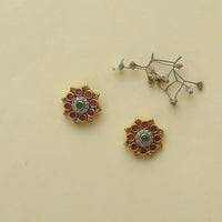 Aaria Antique Stud Earrings