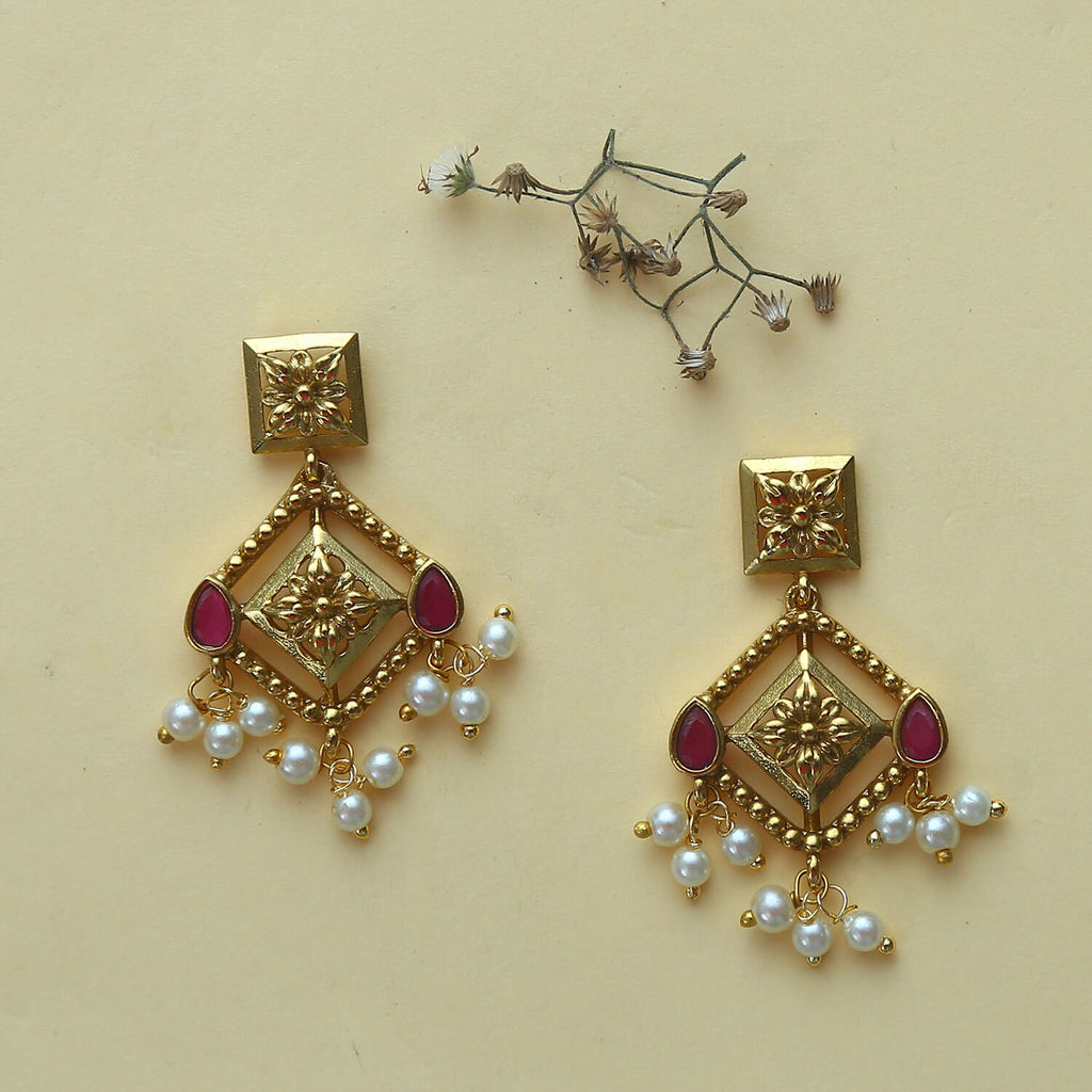 Vaisiri Antique Earrings