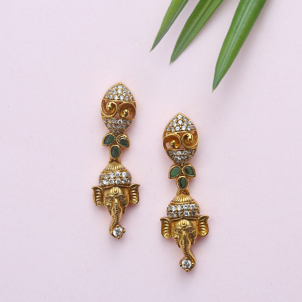 Vinayaka Antique Necklace Set