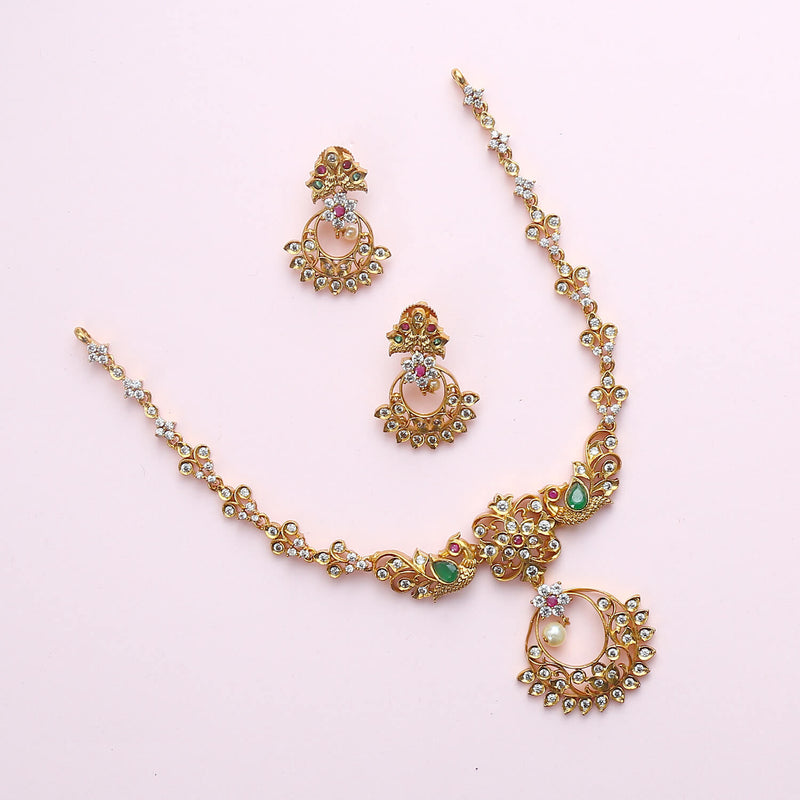 Yahvi Antique Necklace Set