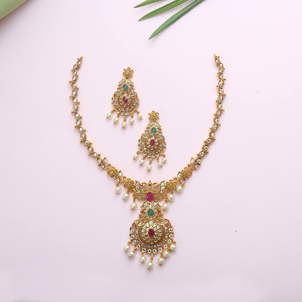 Yasti Antique Necklace Set