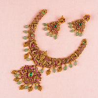 Arika Kempu Antique Necklace Set