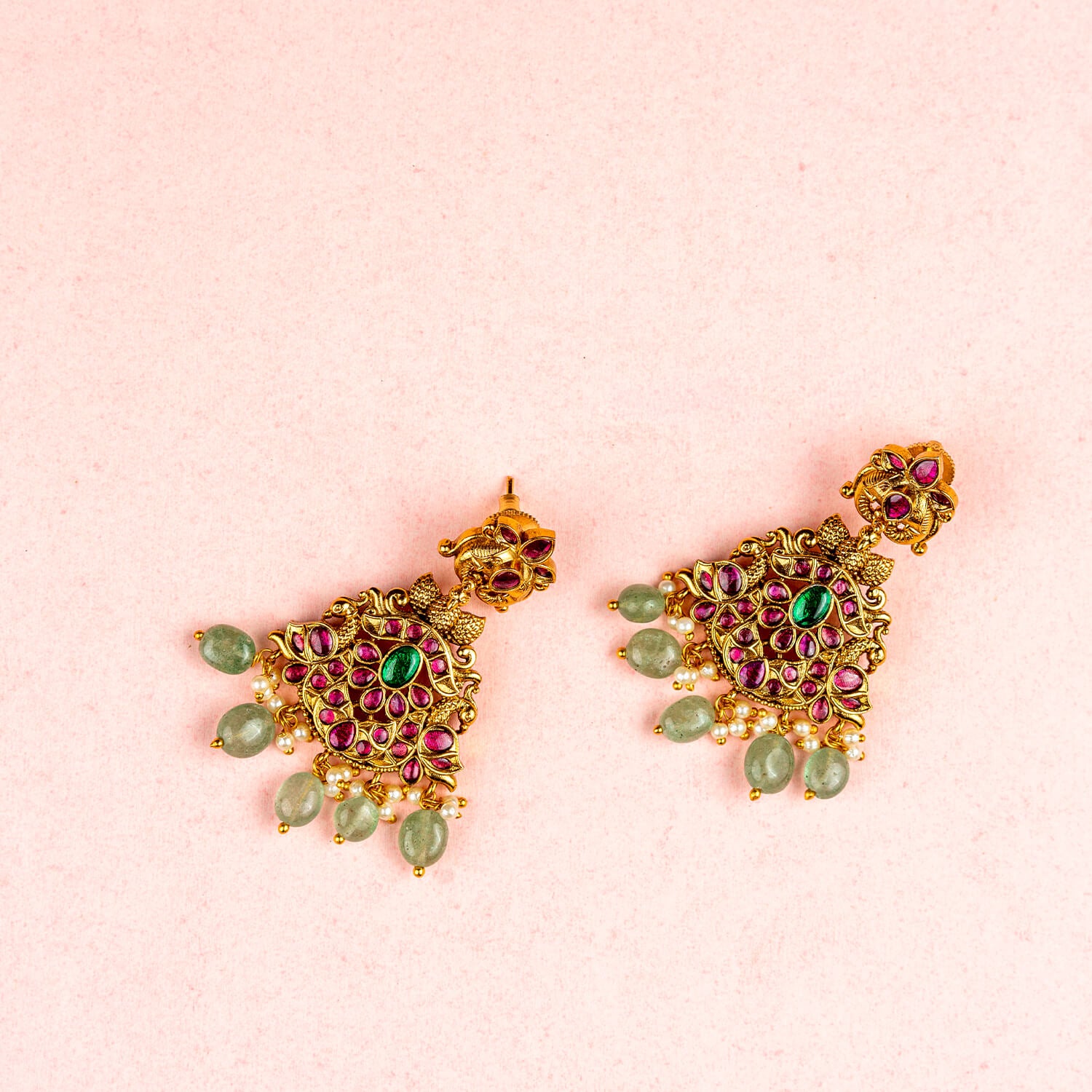 Arika Kempu Antique Necklace Set