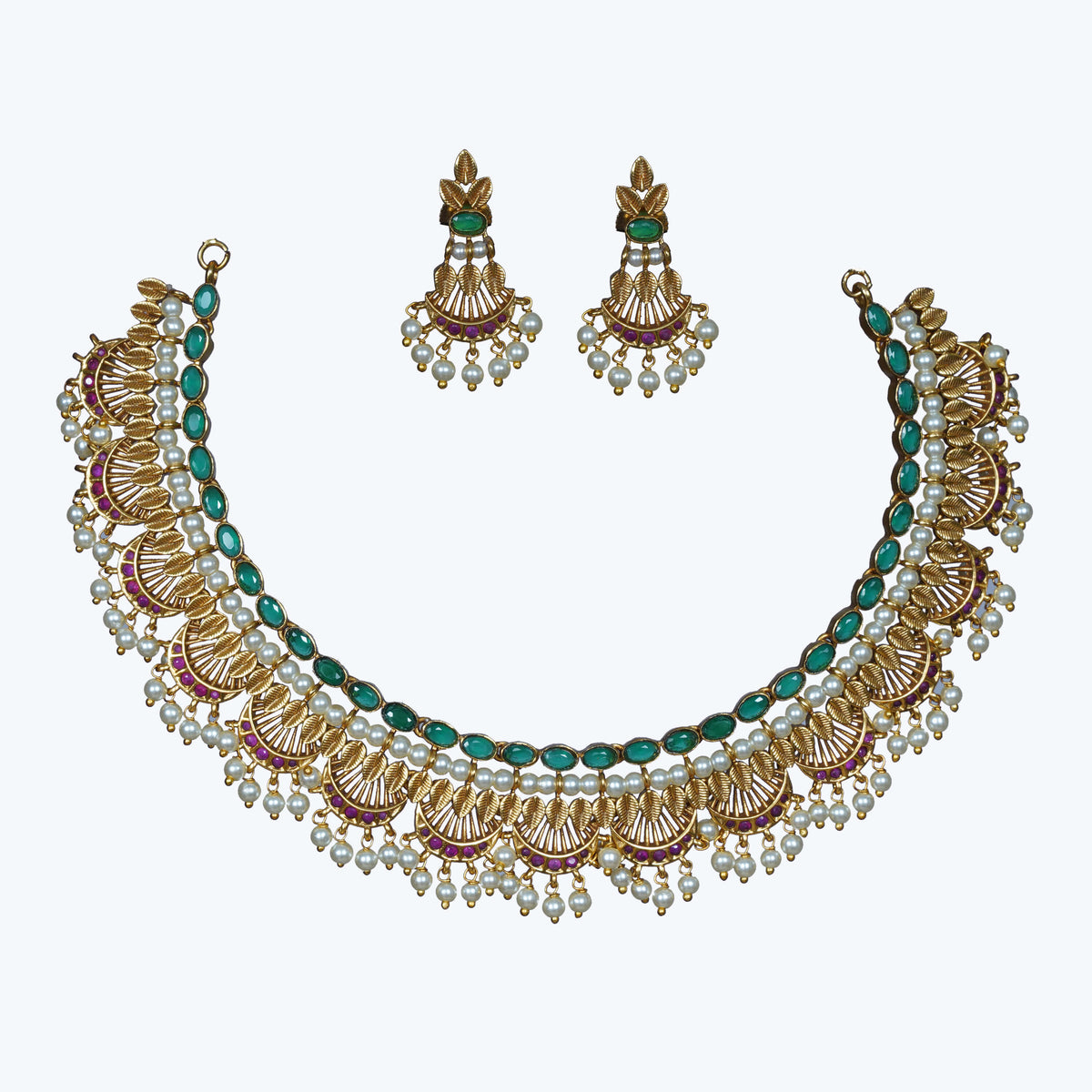 Arunima Antique Necklace Set