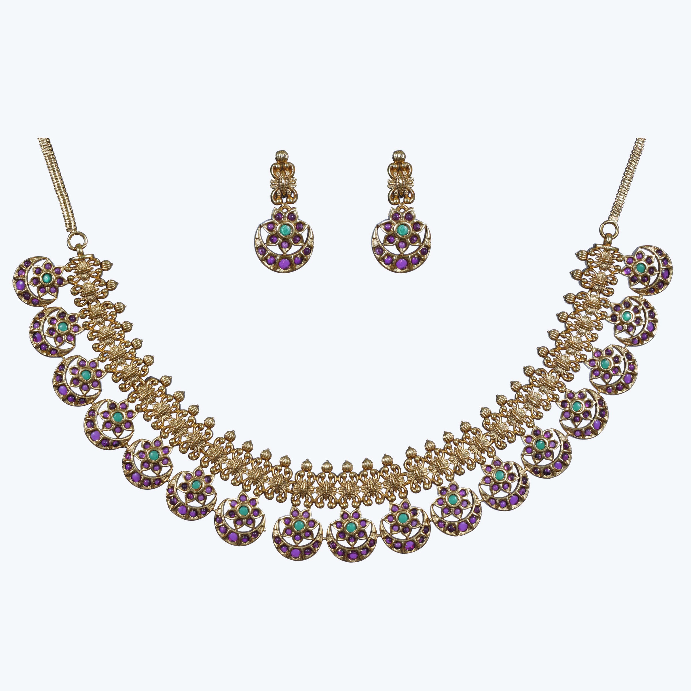 Bina Antique Necklace Set