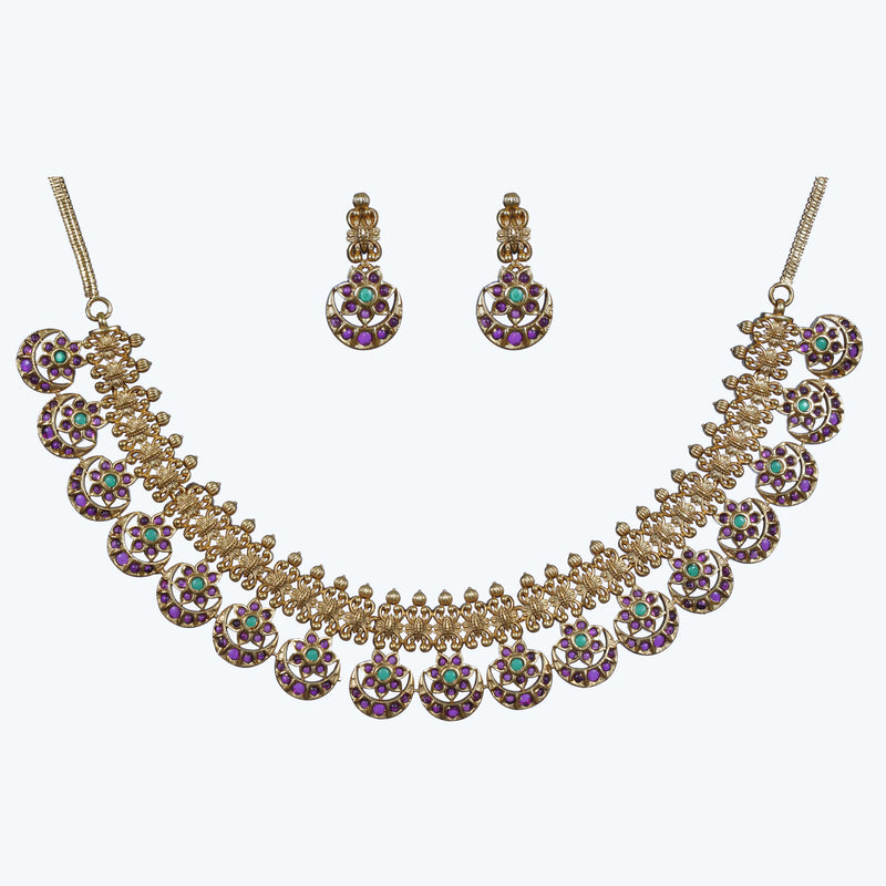Bina Antique Necklace Set
