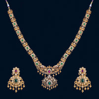 Shravya Antique Long Necklace Set