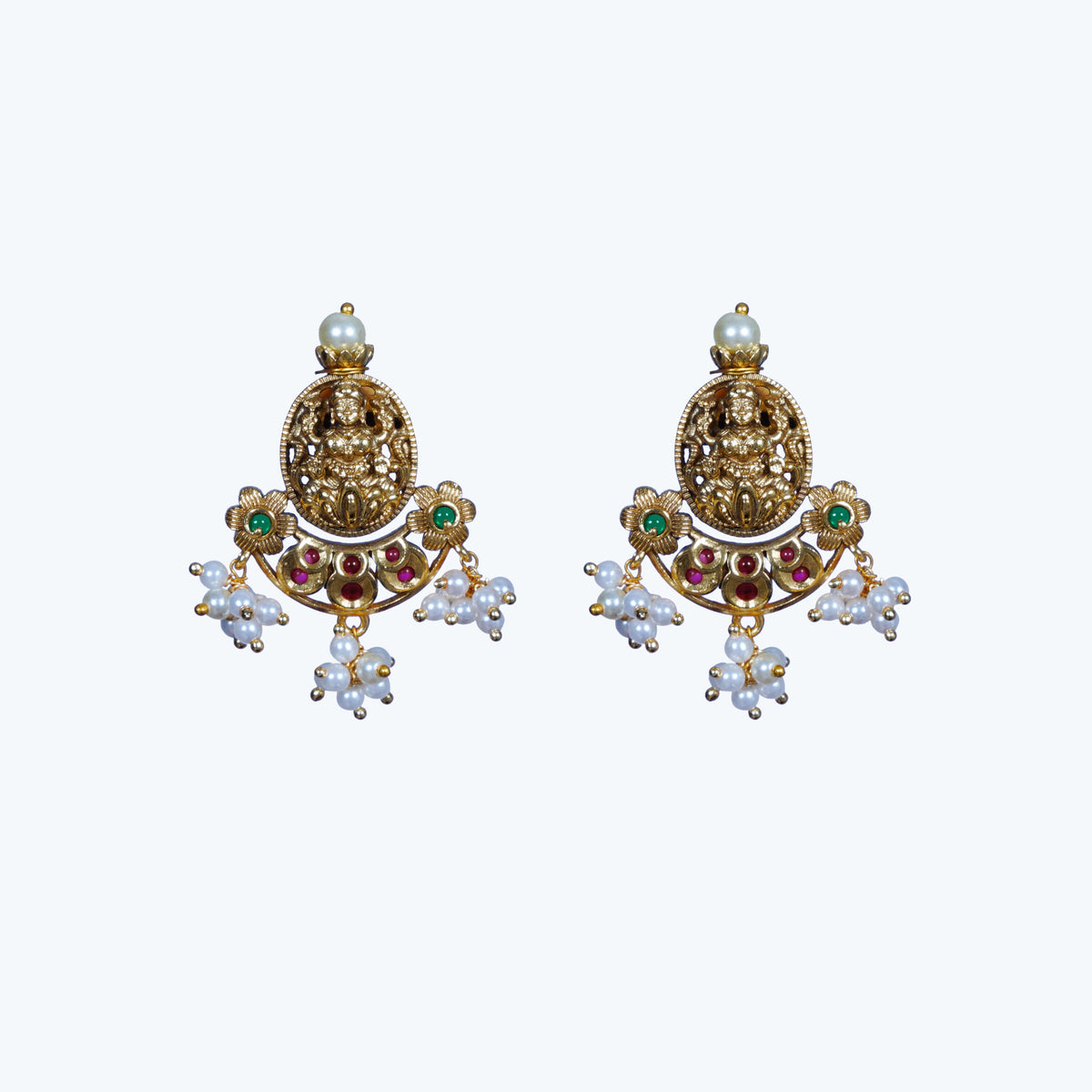 Rajata Antique Long Necklace Set