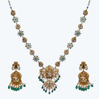 Raksha Antique Long Necklace Set