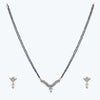 Yana CZ Gold Plated  Simple Mangalasutra Set