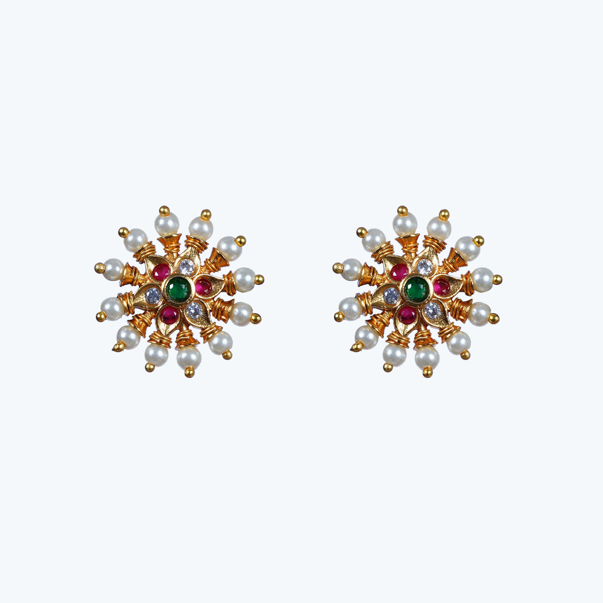 Chaya Antique Stud Earrings