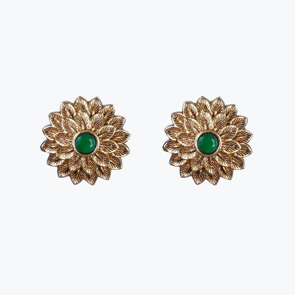 Rethiksha Antique Stud Earrings