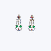 Harini CZ Gold Plated  Earrings