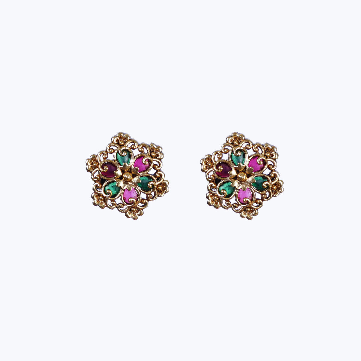 Datri Antique Stud Earrings