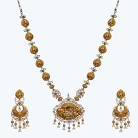 Vishnu avatar Nakshi Long Necklace Set