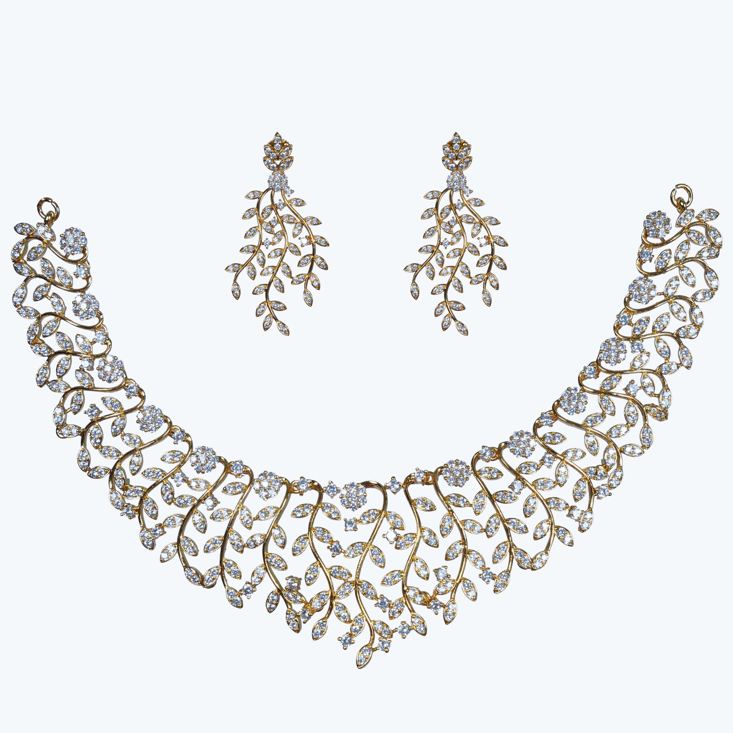 Triya Premium CZ Necklace Set